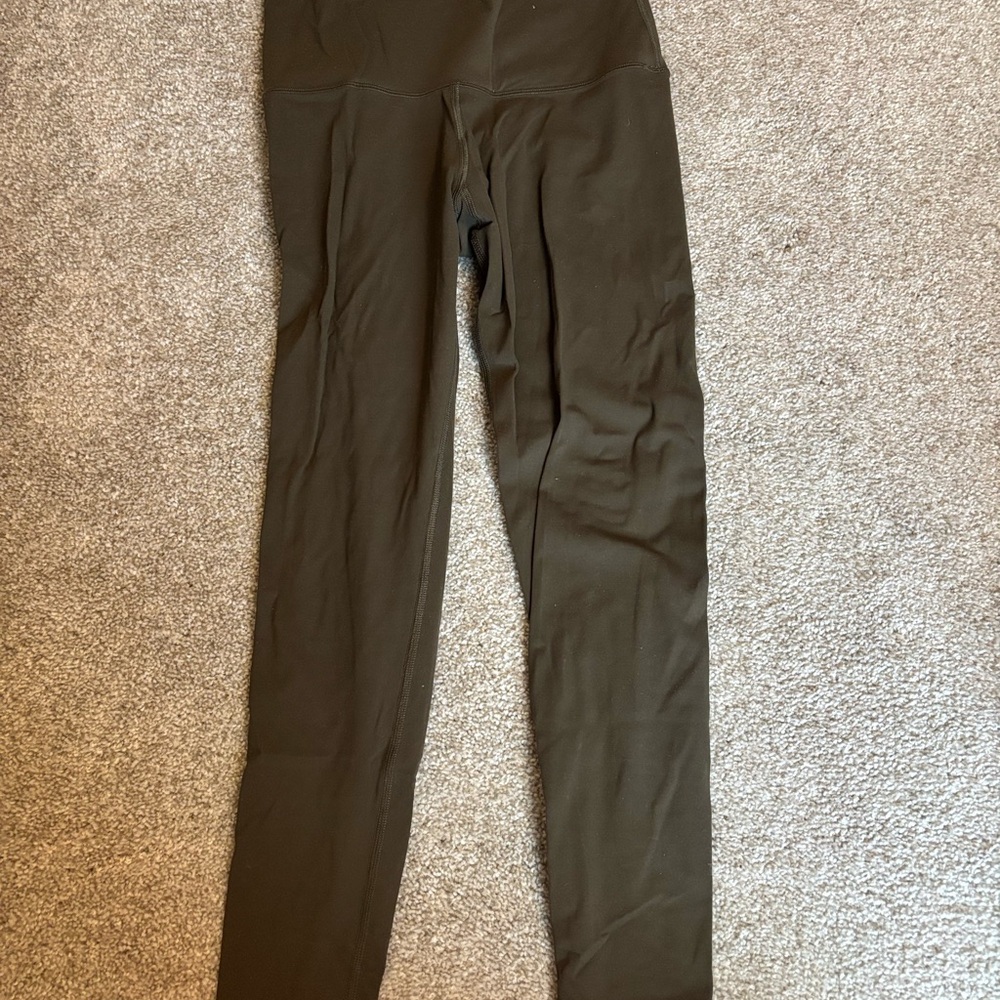 Lululemon Athletica Green Performance Leggings